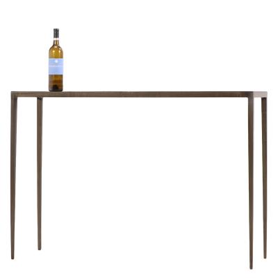  Alberto Diego Giacometti A Pair of Iron Console Tables in the Manner of Alberto Giacometti 