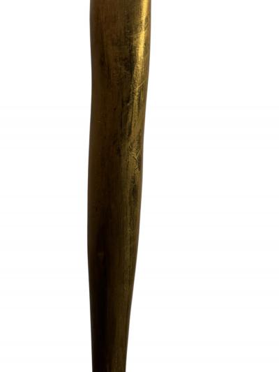  Alberto Diego Giacometti GILT BRONZE PAIR OF TETE DE FEMME FLOOR LAMPS AFTER DIEGO GIACOMETTI