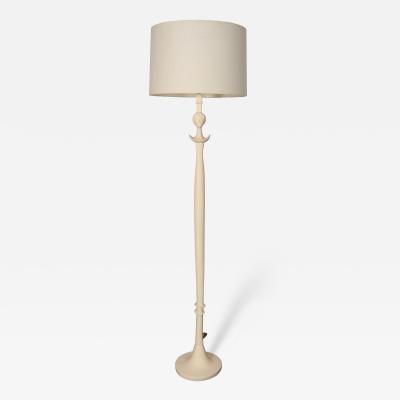  Alberto Diego Giacometti Vintage Figural Resin T te de Femme Caryatid Floor Lamp After Giacometti