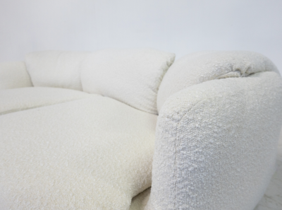  Alberto Rosselli Saporiti Mid Century Confidential Sofa by Alberto Rosselli for Saporiti Italy 1970s