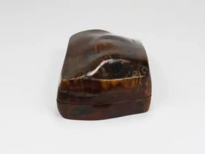  Alexandre Noll Hand Carved Organic Wooden Box with Lid France 1950s