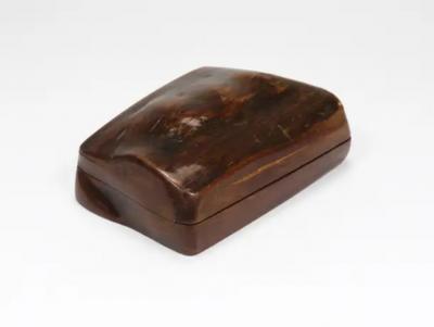 Alexandre Noll Hand Carved Organic Wooden Box with Lid France 1950s