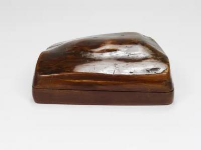  Alexandre Noll Hand Carved Organic Wooden Box with Lid France 1950s