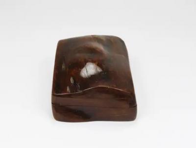  Alexandre Noll Hand Carved Organic Wooden Box with Lid France 1950s