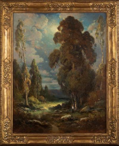  Alexis M Podchernikoff Moonlight Night Ojai Valley California 1929