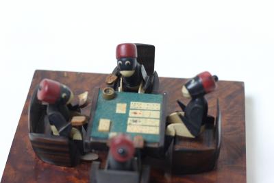  Alfred Dunhill Ltd Art Deco Poker Players Cabinet Accessories by Alfred Dunhill Ltd Paris