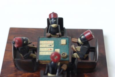  Alfred Dunhill Ltd Art Deco Poker Players Cabinet Accessories by Alfred Dunhill Ltd Paris