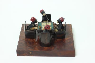  Alfred Dunhill Ltd Art Deco Poker Players Cabinet Accessories by Alfred Dunhill Ltd Paris