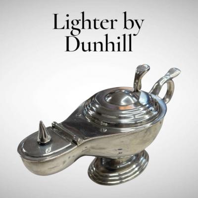  Alfred Dunhill Ltd Rare silver plated lighter by DUNHILL