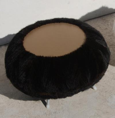  Allermuir Faux Fur Table Stool by Allermuir