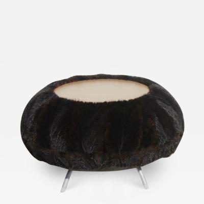  Allermuir Faux Fur Table Stool by Allermuir