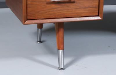  Alma Desk Company Mid Century Modern Skulptura Boomerang Desk by Alma Desk Co 