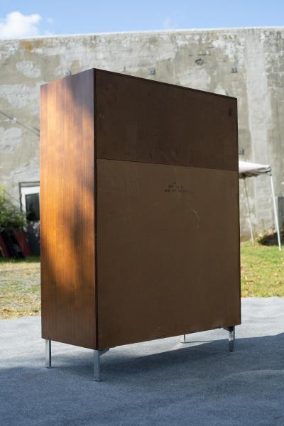  Altavista Lane Lane Altavista VA Lane Altavista Walnut Rosewood 5 Drawer Tall Dresser or Armoire w Chrome Legs