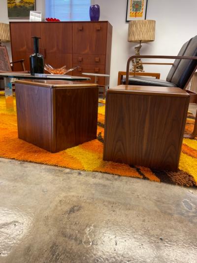  Altavista Lane Wooden cube table pair