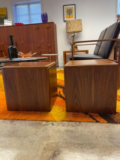  Altavista Lane Wooden cube table pair