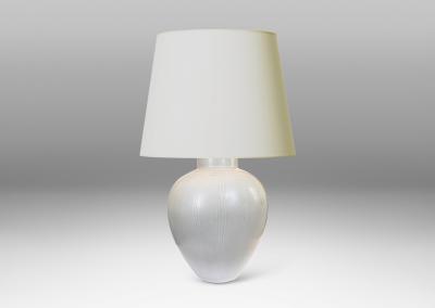  Aluminia Large Table Lamp by Nils Thorsson for Aluminia