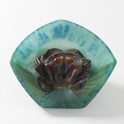  Amalric Walter Henri Berg Art Nouveau Crabe Vide Poche by Amalric Walter