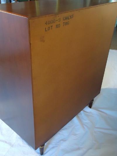 American of Martinsville American Martinsville Walnut Dresser circa 1955