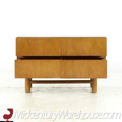  American of Martinsville American of Martinsville Mid Century Walnut Nightstand