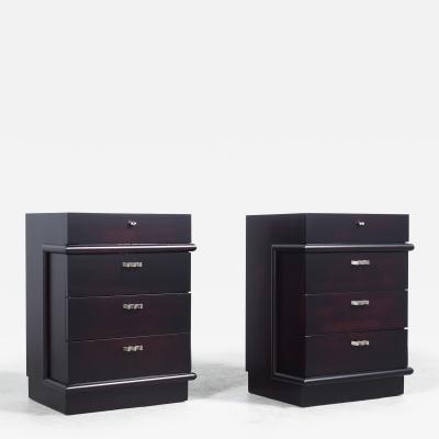  American of Martinsville Restored Mid Century Modern Nightstands by American of Martinsville