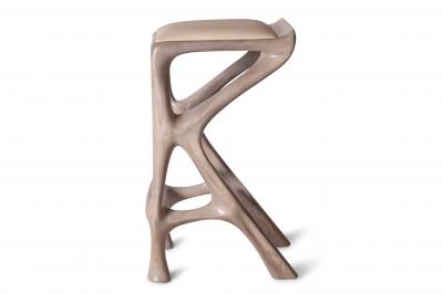  Amorph Amorph Chimera Bar Stool Stained Gray Oak Counter Height