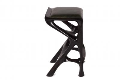  Amorph Amorph Chimera Bar Stool finished with Ebony stained