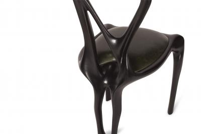  Amorph Amorph Gazelle dinning Chair Ebony Stained