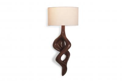 Amorph Amorph Nomi Wall Lamp with shade Walnut finish