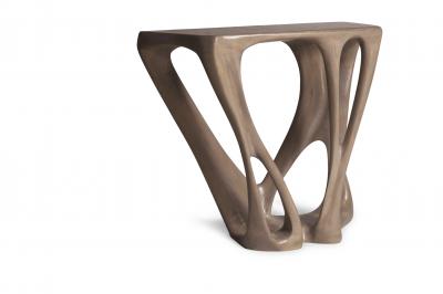  Amorph Amorph Petra Console Table stained Gray Oak