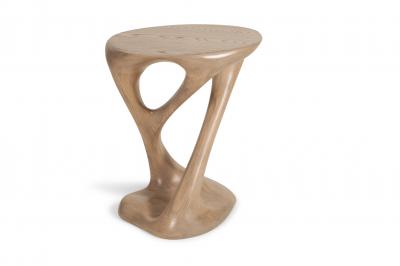 Amorph Amorph Sasha Side Table Solid Ash wood with Antique Oak Finish