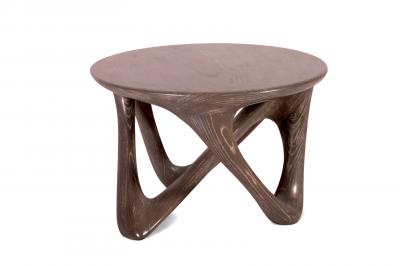  Amorph Amorph Ya side table in Mesa stain on solid wood