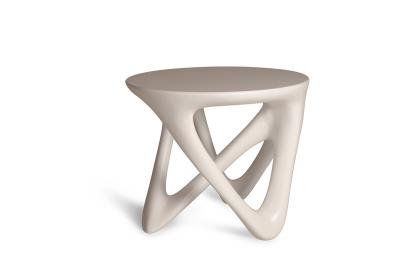  Amorph Amorphs Ya Side Table White Lacquered Finish