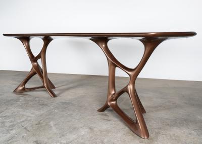  Amorph Anika Console Lacquer Bronze Finish