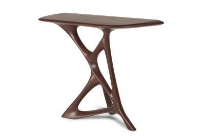  Amorph Anika Console Table Walnut Finish