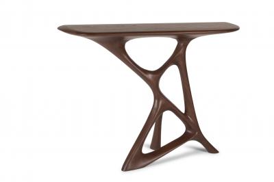  Amorph Anika Console Table Walnut Finish