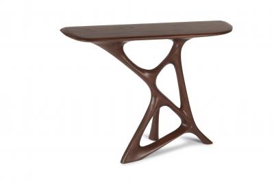  Amorph Anika Console Table Walnut Finish