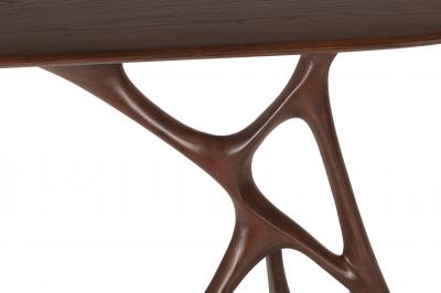  Amorph Anika Console Table Walnut Finish