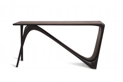 Amorph Astra desk in Ebony stain on Walnut wood