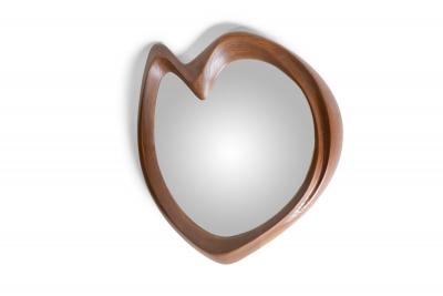 Amorph Caroline Mirror in Walnut stain on Ash wood by Amorph