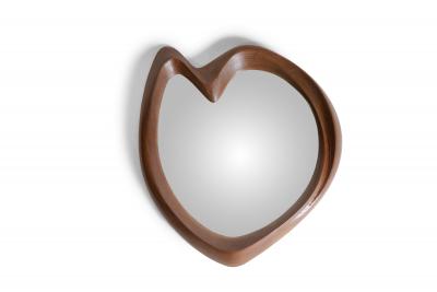  Amorph Caroline Mirror in Walnut stain on Ash wood by Amorph