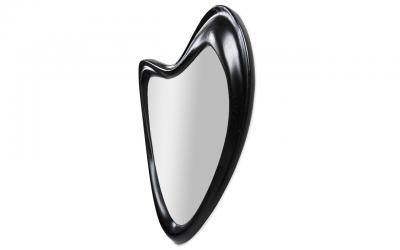  Amorph Celine mirror in Ebony Stain on Ash wood