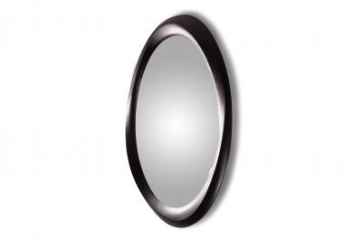  Amorph Chiara mirror in Ebony stain on Walnut wood