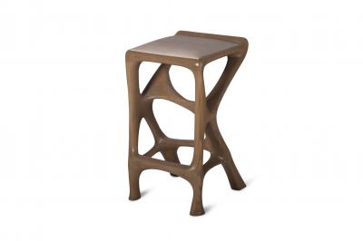  Amorph Chimera Stool in Antique Oak Stain