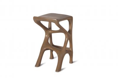  Amorph Chimera Stool in Antique Oak Stain
