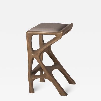  Amorph Chimera Stool in Antique Oak Stain