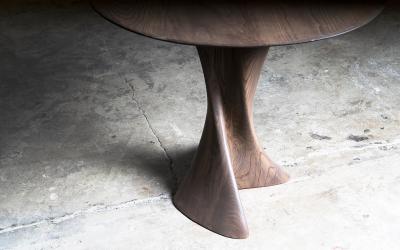  Amorph Dervish dining table in Arozzele stain on Ash wood