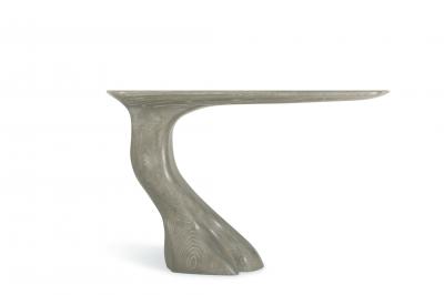  Amorph Frolic Console Table Wall Mounted Solid Wood Mesa Finish