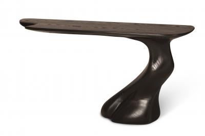  Amorph Frolic Console Table Wall Mounted in Ebony Stain