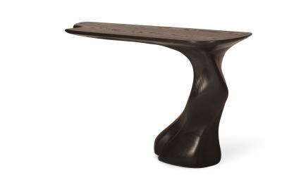  Amorph Frolic Console Table Wall Mounted in Ebony Stain