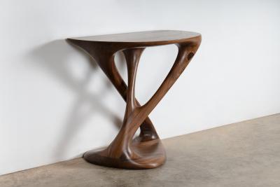  Amorph Kova Console Table Solid Walnut wood Natural Stain